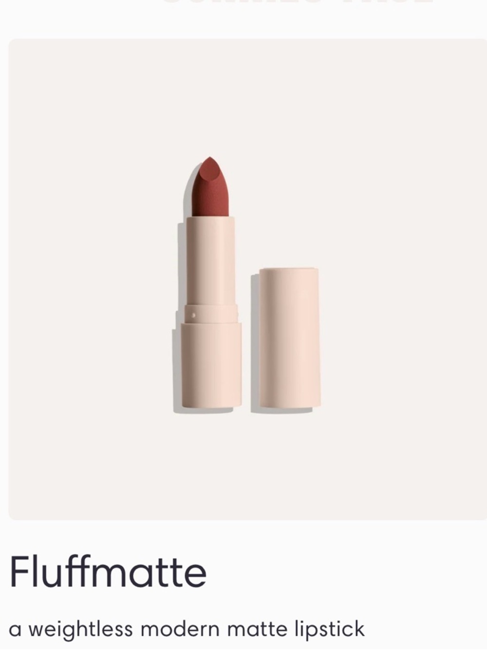 NIB Sunnies Face Fluffmatte [Weightless Modern Matte Lipstick] in MOD